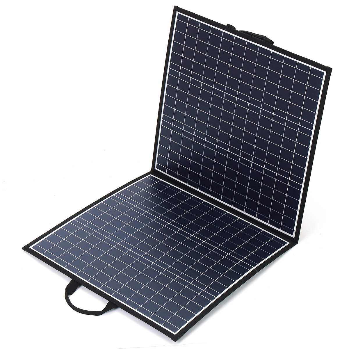 ECSEE draagbare opvouwbare 100W zonnepaneeloplader USB-uitgang voor buiten kamperen