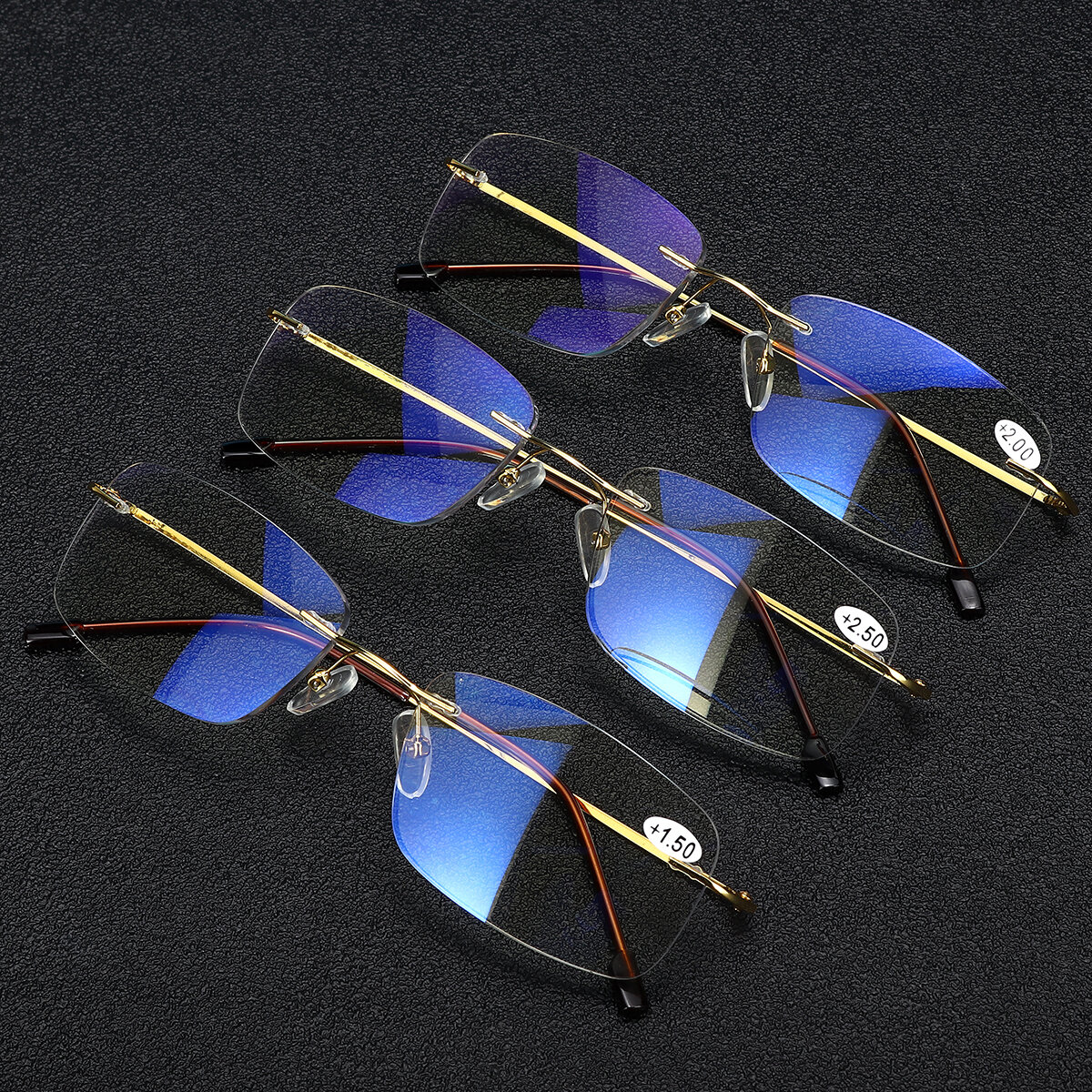 

Anti Blue Ray Reading Glasses Progressive Multifocal Reading Glasses for Women Men With Box