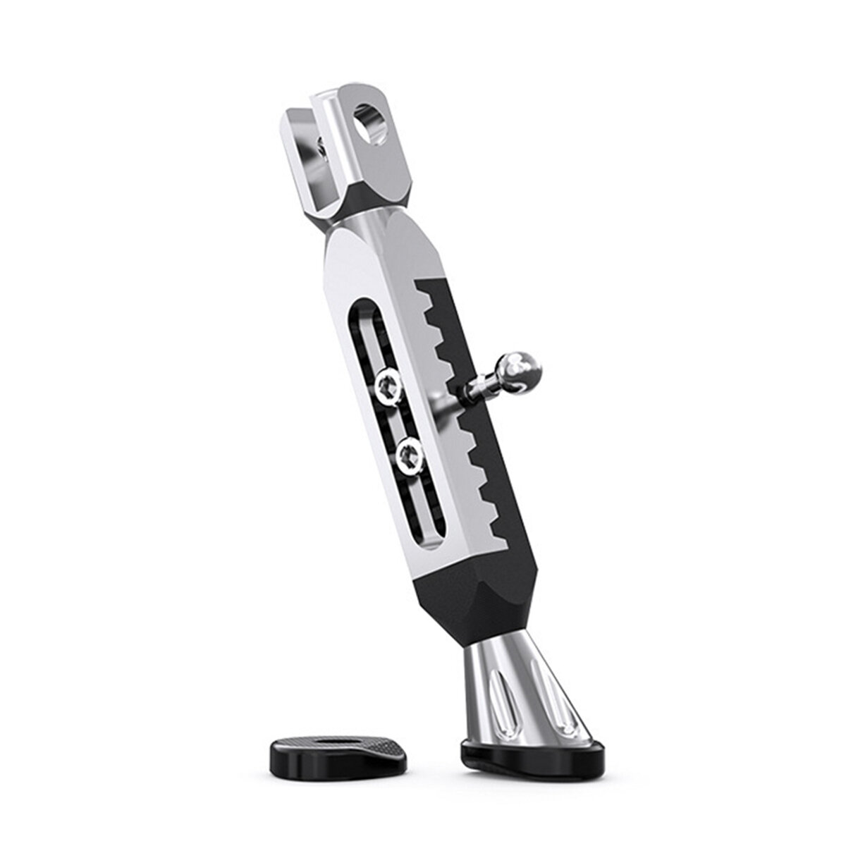 Height Adjustable CNC Aluminum Alloy Kickstand Foot Side Stand for Motorcycle, Banggood  - buy with discount