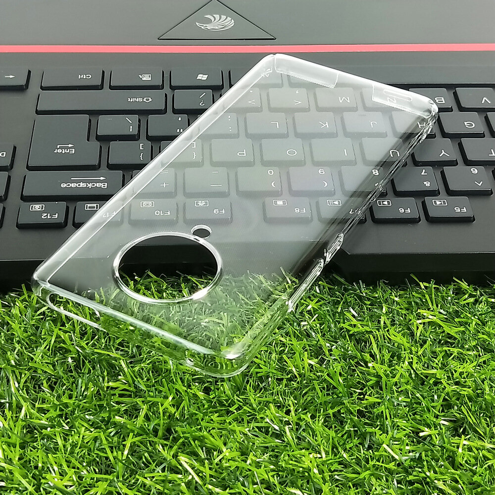 

Bakeey для Xiaomi Redmi K30 Ultra Чехол Кристалл прозрачный противоударный не желтый жесткий защитный ПК Чехол задняя кр