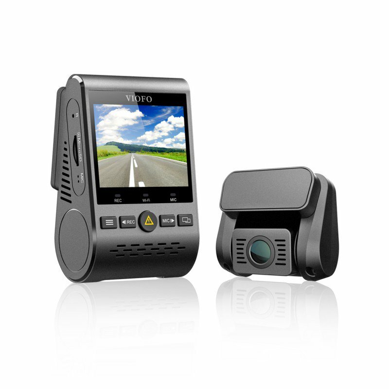 

Viofo A129-DG Duo Двухканальный 5 ГГц Wi-Fi Full HD Авто Dash Dual камера Видеорегистратор с GPS