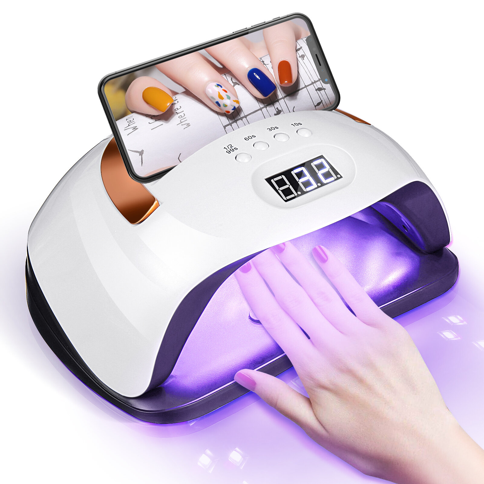 Nagel Droger LED Nagel Lamp UV Lamp voor Curing Alle Gel Nagellak Met Motion Sensing Manicure Pedicu