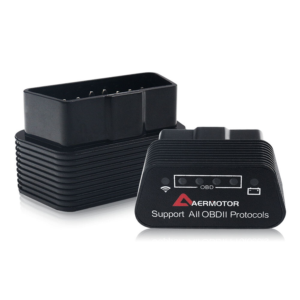 

Aermtor WIFI ELM327 V1.5 MiniOBD2 Scanner for Multi-brands CAN-BUS as same as ELM327 wifi