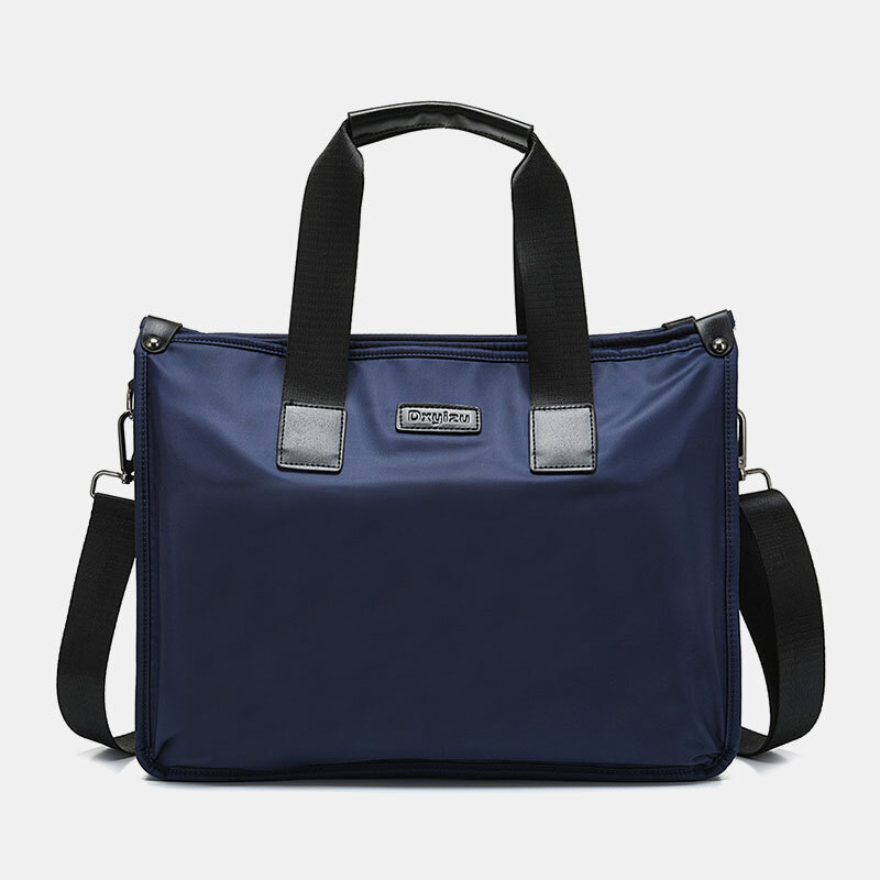 

Men Nylon Waterproof 14 Inch Laptop Bag Multi-Layers Briefcases Handbag Crossbody Bag