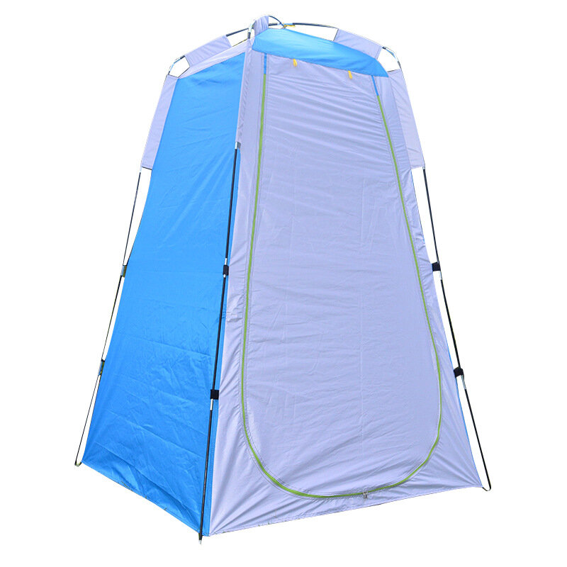 Draagbare Instant Tent Camping Douche Wc Outdoor Waterdichte Strandjurk Kleedkamer Met Achterruit & Binnenzak