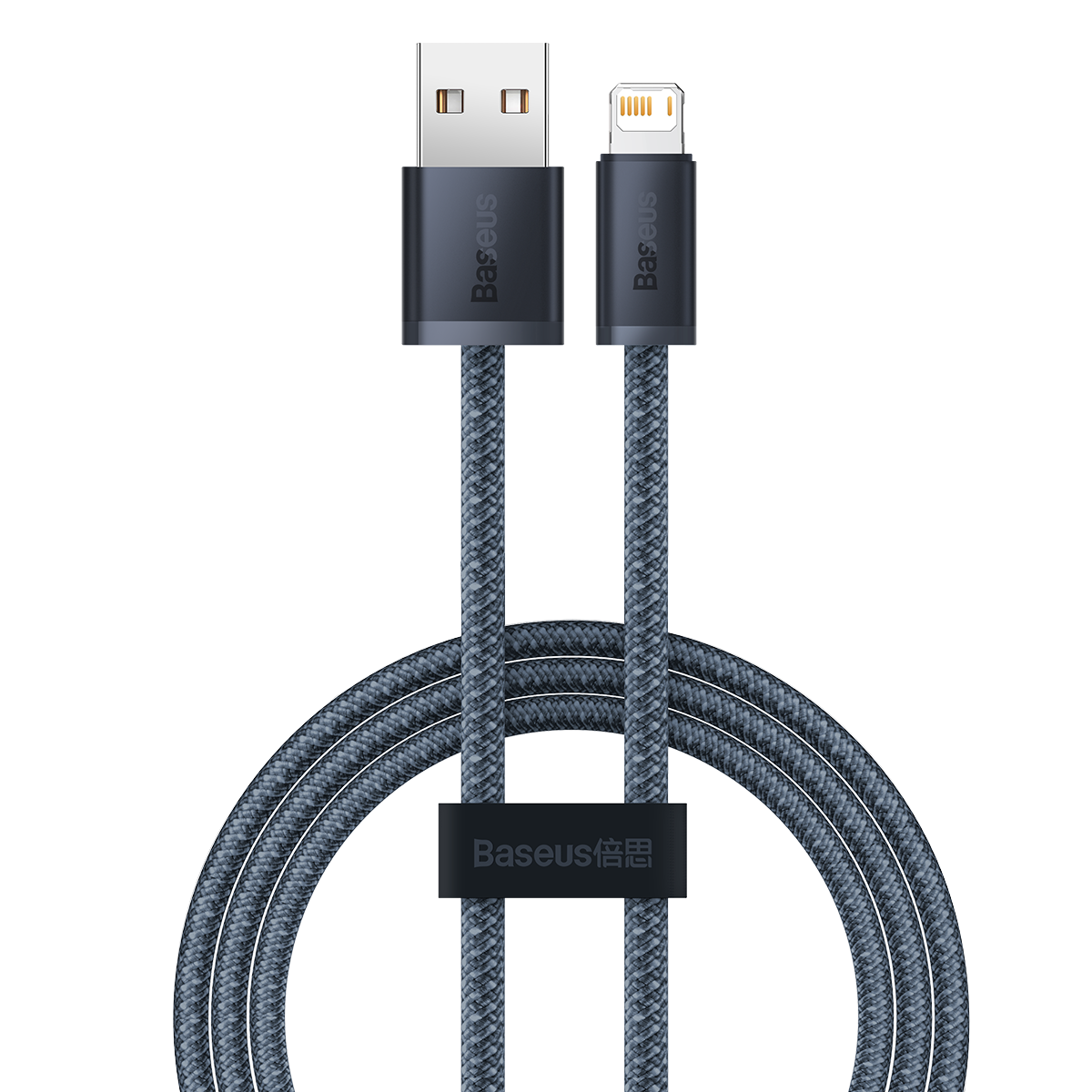 Baseus Apple 2.4A naar USB-kabel Snel opladen Datatransmissiekabel Lijn 1M/2M lang Voor iPhone 13 Pr