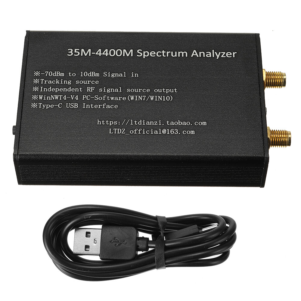 LTDZ_35M-4400MHZ WIN NWT4 Spectrum Analyzer Sweep Frequency Onboard Phase-locked Loop Chip ADF4351