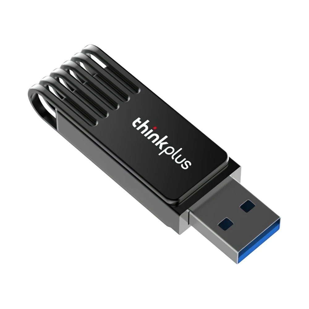 Lenovo Thinkplus MU242 USB3.0 Flash Drive 16G 32G 64G 128G 256G 360Â° Rotation Zinc Alloy Pendrive Thumb Drive Memory U Disk - 128G