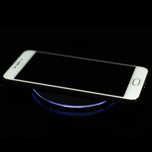 Bakeey 10W QiiPhone Xミックス用LEDインジケーター付きスーパースリムワイヤレス充電器充電パッド7769052