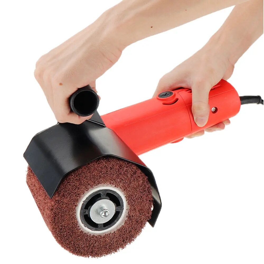 Multifunctional Electric Angle Grinder Burnishing Polishing Machine Attachment Accessories Metal Steel Wood Sander M10/M