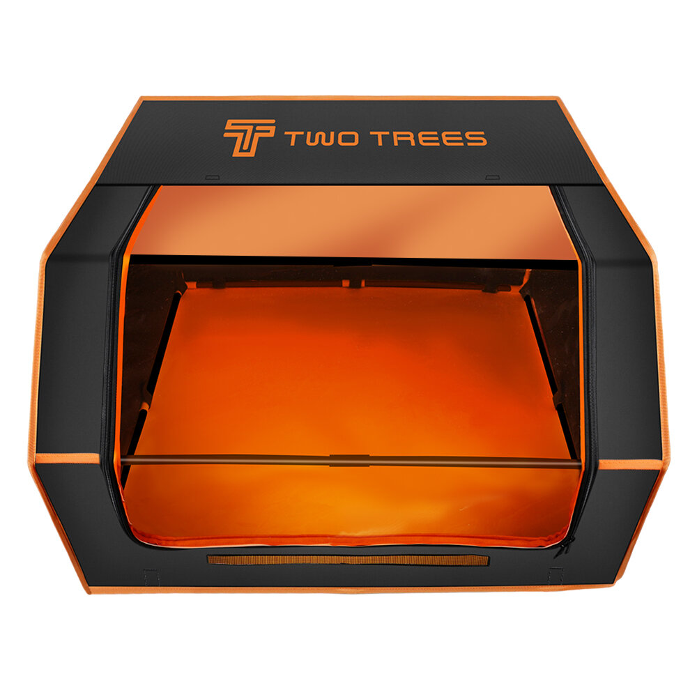 TWOTREES® Laser Engraver Enclosure Vent Eye Protection,Fireproof and Dustproof Protective Cover 780x720x460mm with Exhau
