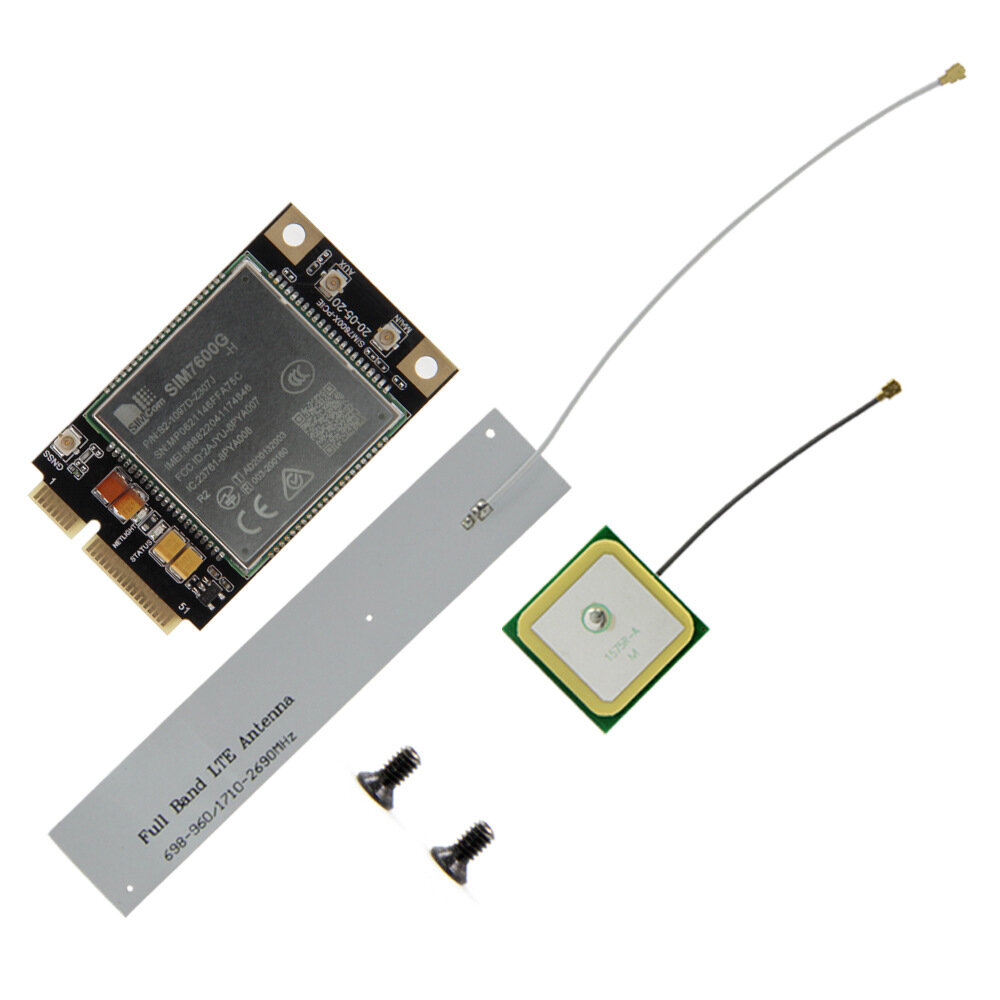 

LILYGO® TTGO T-PCIE ESP32-WROVER-B AXP192 Chip WIFI Bluetooth 2G/4G Nano Card SIM Series Composable Development Board Ha