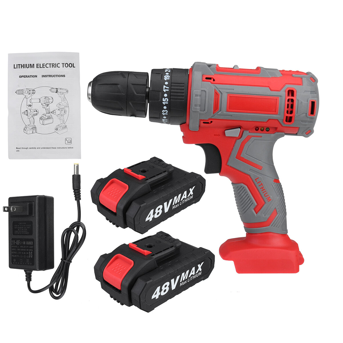 best price,48v,cordless,electric,drill,with,batteries,eu,discount