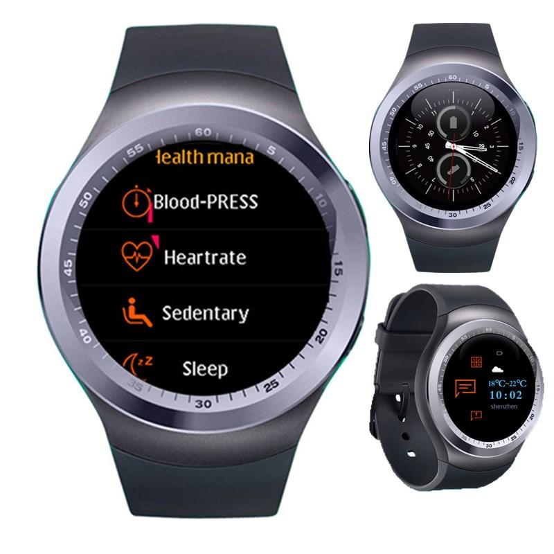 KALOAD Y1 PLUS 1.54'' IPS Screen Smart Watch Heart Rate Blood Pressure Monitor Fitness Sport Bracelet