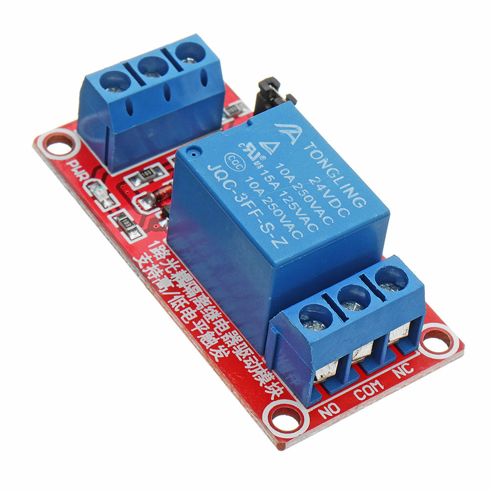 

24V 1 Channel Level Trigger Optocoupler Relay Module Geekcreit for Arduino - products that work with official Arduino bo