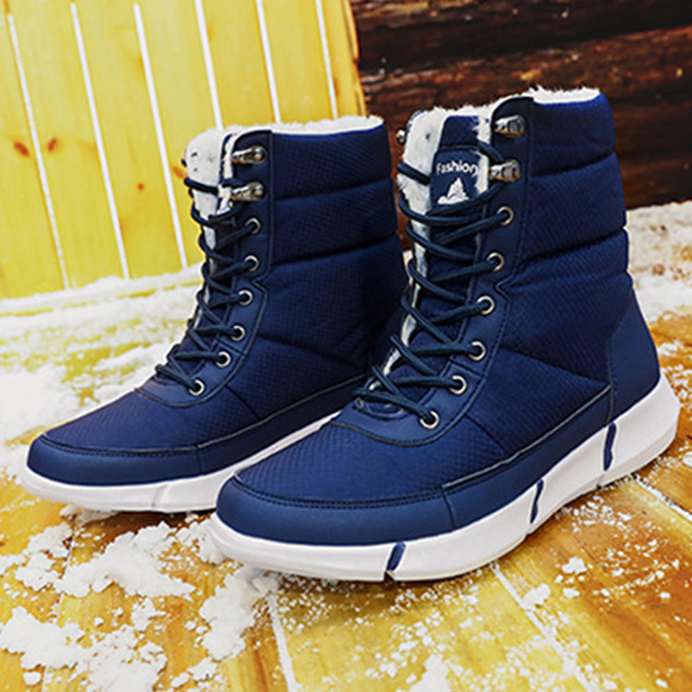 Plus size outdoor waterproof keep warm snow boots Sale - Banggood.com