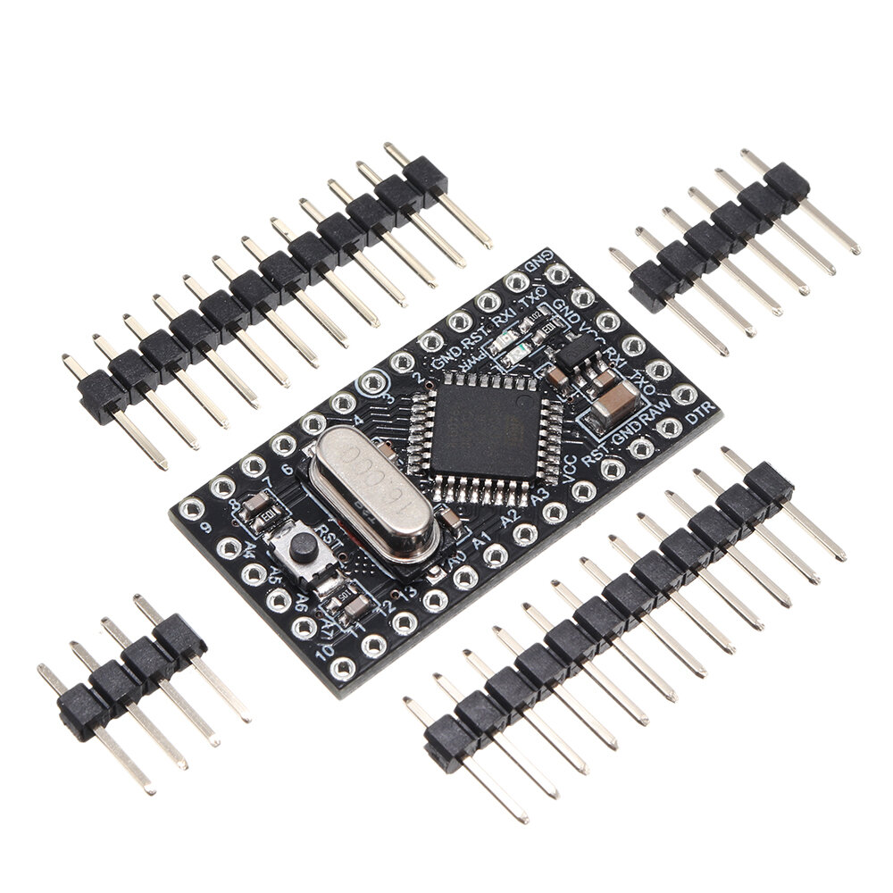 

5pcs ProMini ATmega328P 5V 16MHz for Pro Mini Mega 328 Add A6/A7 Pins RobotDyn for Arduino - products that work with off