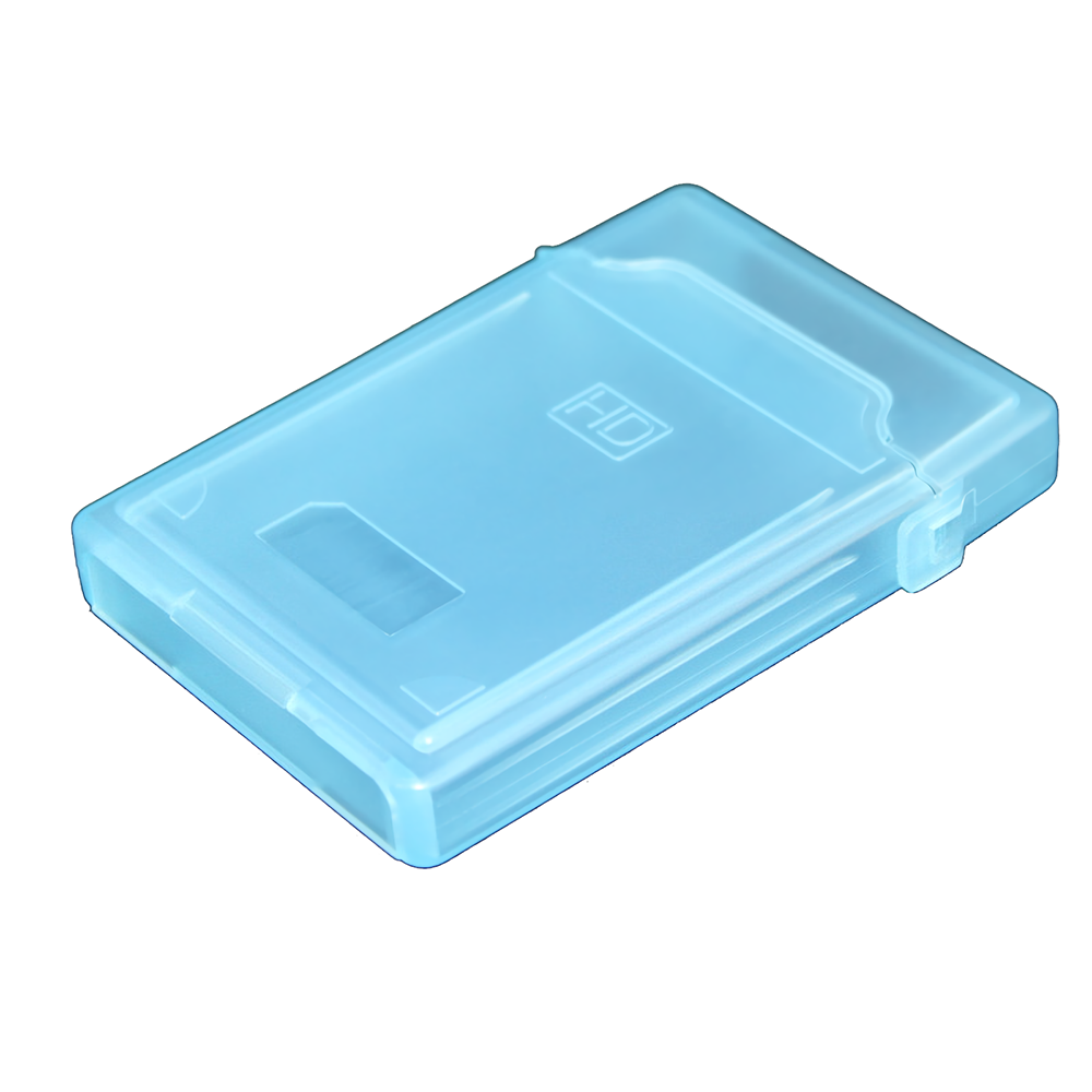 2.5 بوصة صندوق تخزين حماية القرص الصلب HDD واقي القرص الصلب البلاستيكي المضاد للصدمات HDD
