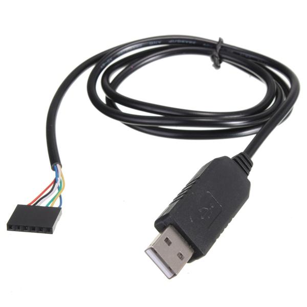 6Pin FTDI FT232RL USB To Serial Adapter Module USB TO TTL RS232Cable