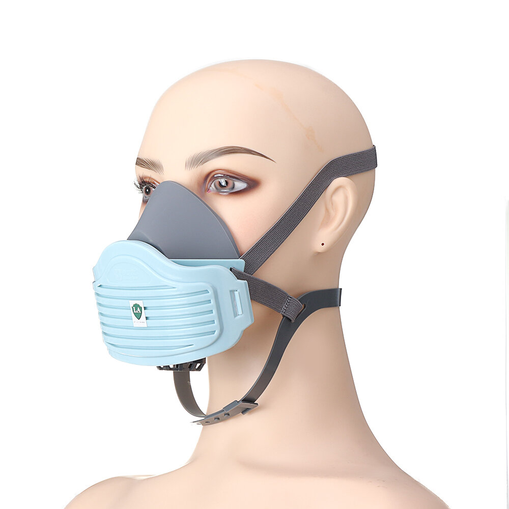 

AN3003 Dustproof Mask Breathable Dustproof Polishing Mask Powder Coal Mine Mask with KN95 Filter