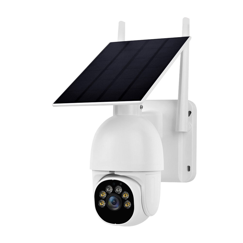

A20 Tuya Solar Powered Security Camera 1080P Outdoors PTZ Motion Detection Remote APP Viewing Two-way Intercom IP65 Wate