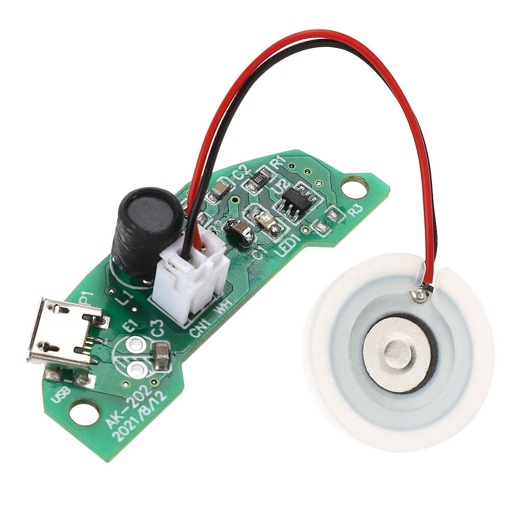 5V USB Mini Humidifier Drive Circuit Board Semi-circular Circuit Board PCBA Atomization Module