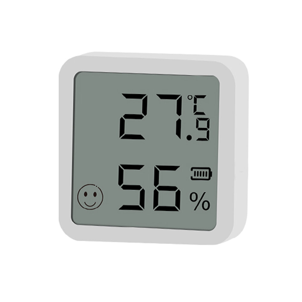 Στα 6.48 € από αποθήκη Κίνας | TH05 Mini Smart Bluetooth Temperature Humidity Sensor Smart Home Detector with Long-Range Connectivity and Real-Time Monitoring Ideal for Home Automation