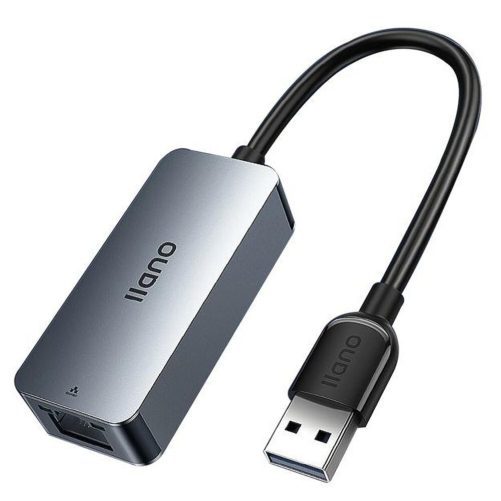 llano Bedrade USB3.0 naar 2.5G Externe Netwerkkaart 2500Mbps Ethernet Lan Adapter Ethernet Kabel Ext