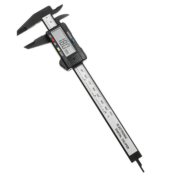 6 in LCD Digital Electronic Ruler Tool Caliper Micrometer Gauge Micrometer 