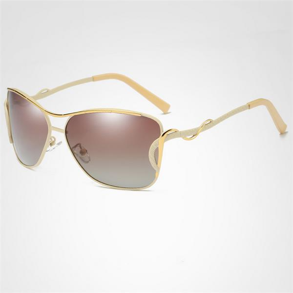 Mannen Vrouwen Vintage HD gepolariseerde zonnebril Outdoor zonnescherm Anti-UV Driving Goggle Brille
