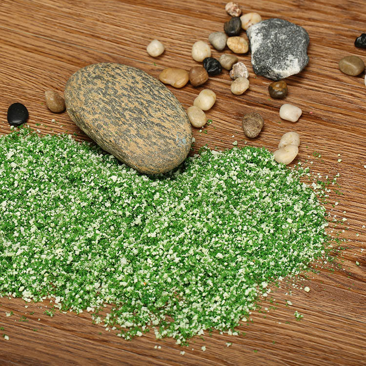 DIY Handmade Building Model Material Grass Tree Sponge Powder Green Mixture Pollen