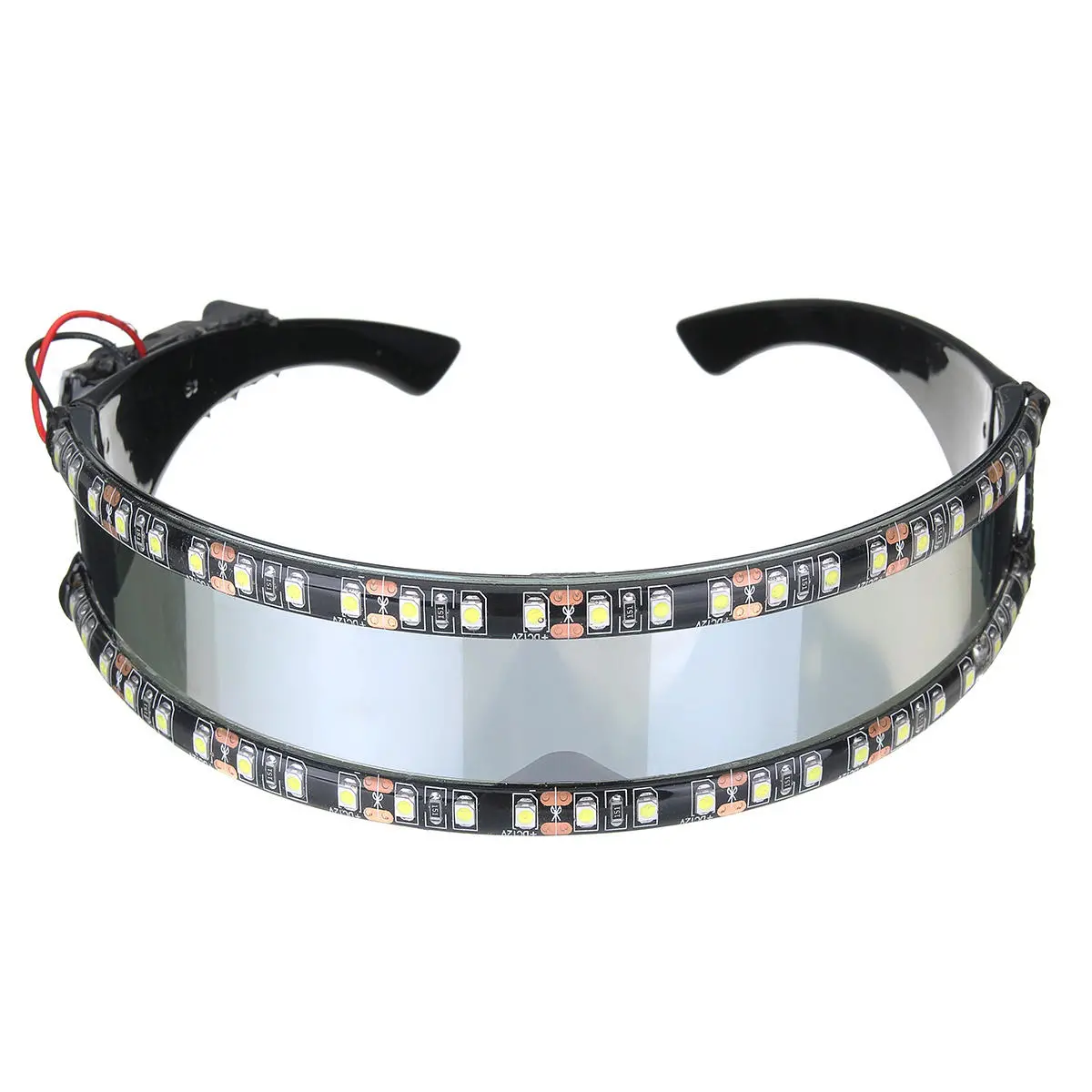 Led motorcycle glasses cosplay holiday decoration halloween gift festival nightclub stage props