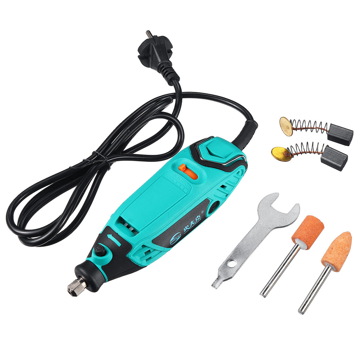 Engraving Mini Electric Drill with Accessories Set Multi-Purpose 3-Speed Power Rotary Tools Kit for Cutting Wood Jade Stone Small Crafts Cordless Rotary Tools Polishing Drilling 