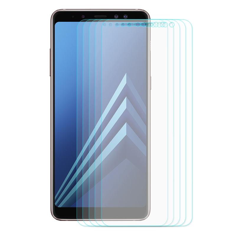 5 Packs Enkay 0.26mm 2.5D Curved Edge Tempered Glass Screen Protector For Samsung Galaxy A8 2018