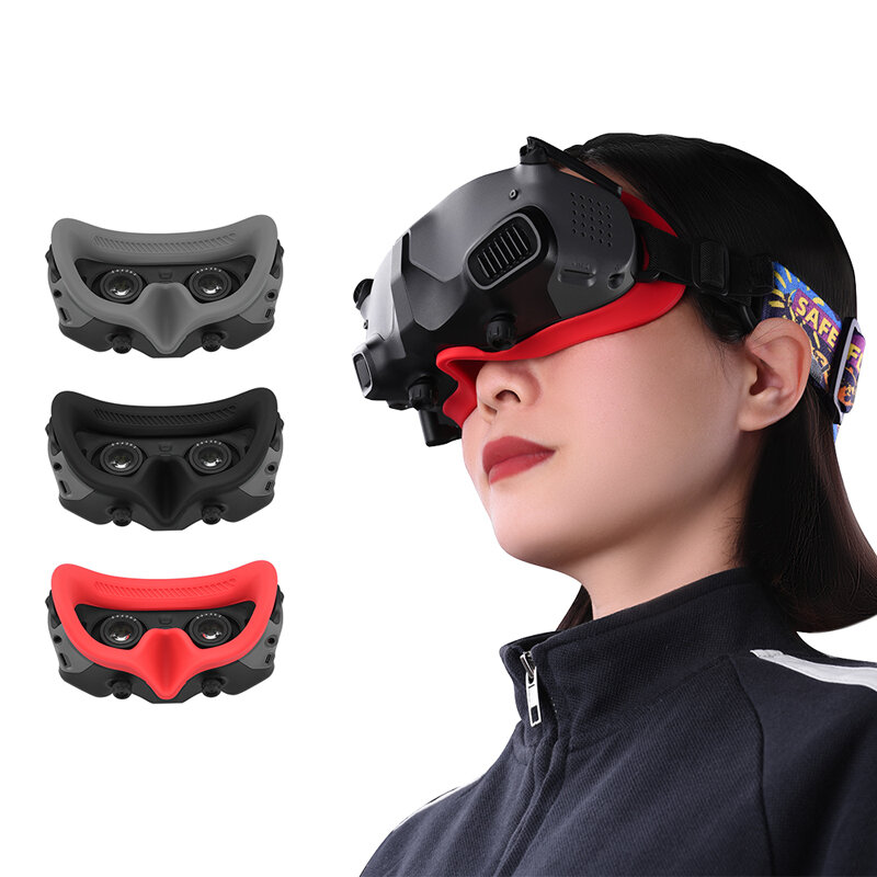 BRDRC Mask Silicone Cover Faceplate DIY for DJI Avata Digital FPV Goggles2