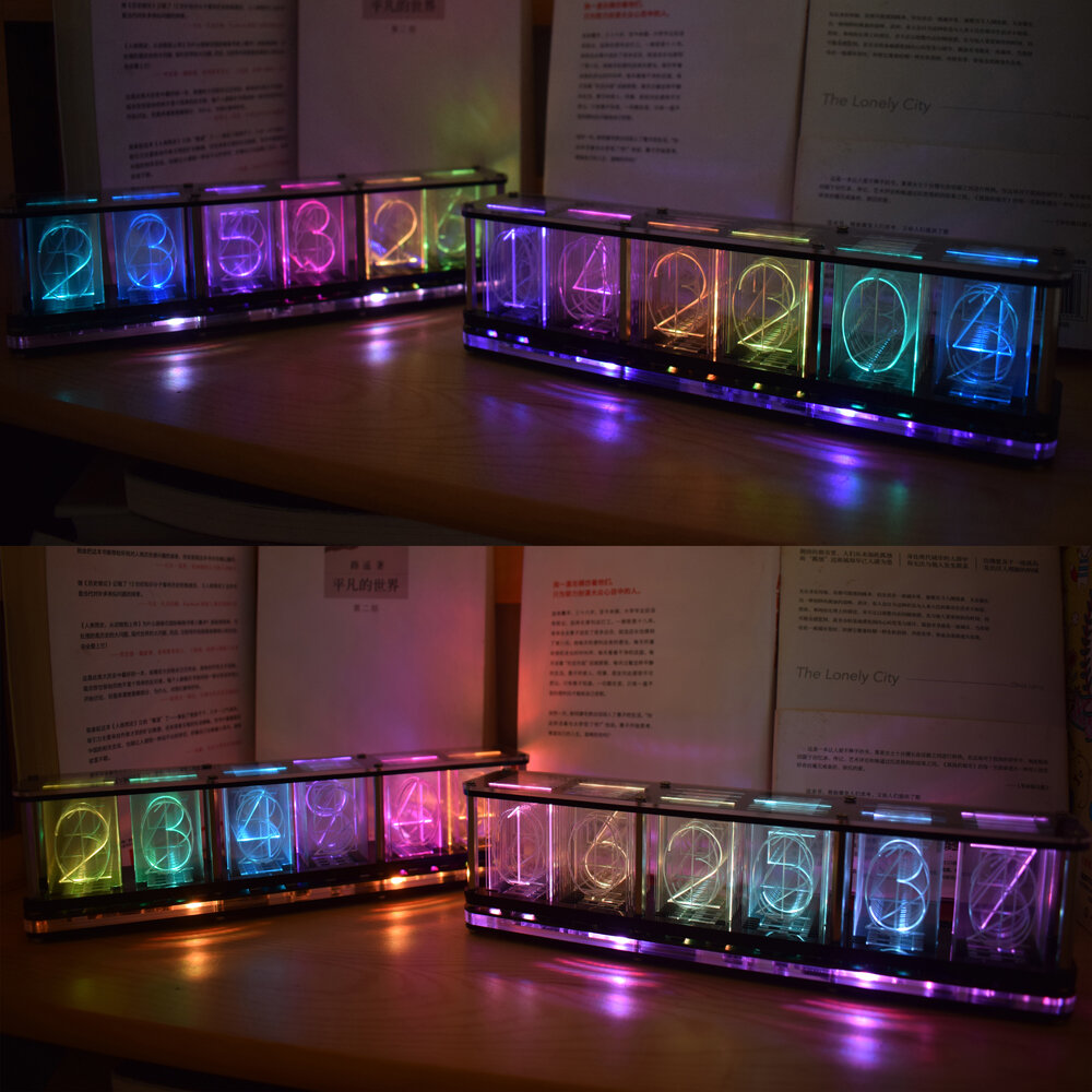 Zegar Geekcreit Imitate Glow Clock za $34.62 / ~139zł