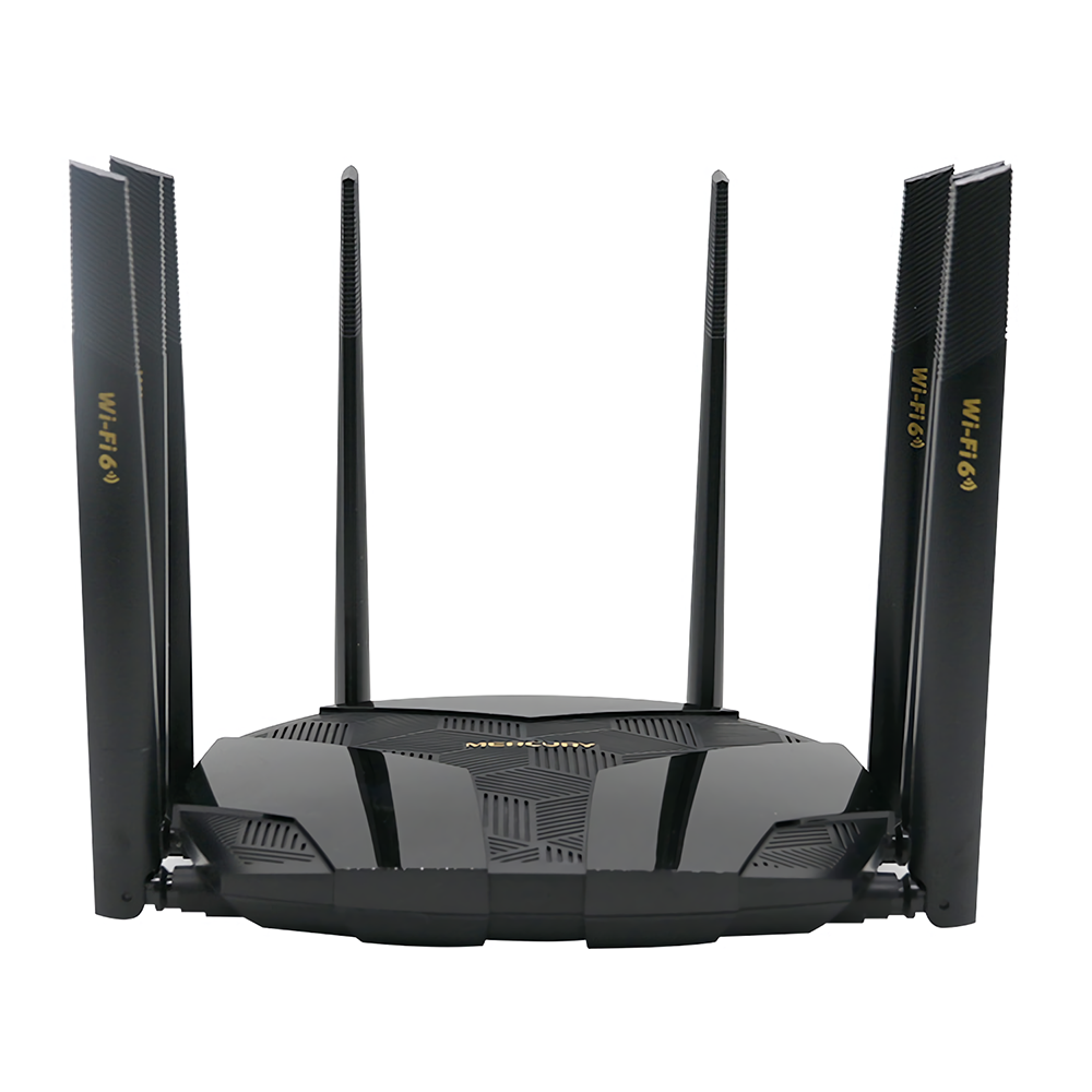 Mercury Wifi6 AX3200 Wireless Router Full Gigabit Turbo Mesh Distributed 5G 2.4G Dual Band Intelligent Game Routing X32G