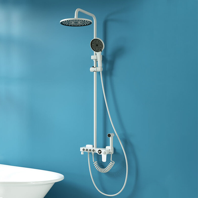 

Цифровой душевой набор Ванная комната Смеситель термостатическая душевая система ванна душевой набор Ванная комната душе