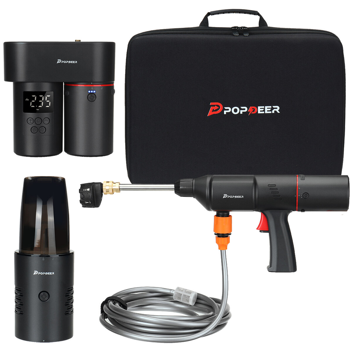 best price,popdeer,in,pump,car,wash,vacuum,cleaner,power,bank,charger,discount
