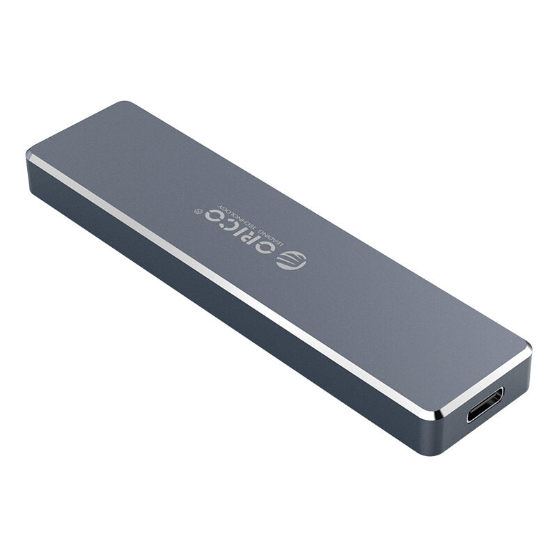 ORICO PVM2-C3 Type-C USB3.1 Gen2 M.2 NVMESSDハードドライブエンクロージャーアルミニウム合金ソリッドステートドライブエンクロージャーケースサポート2TB
