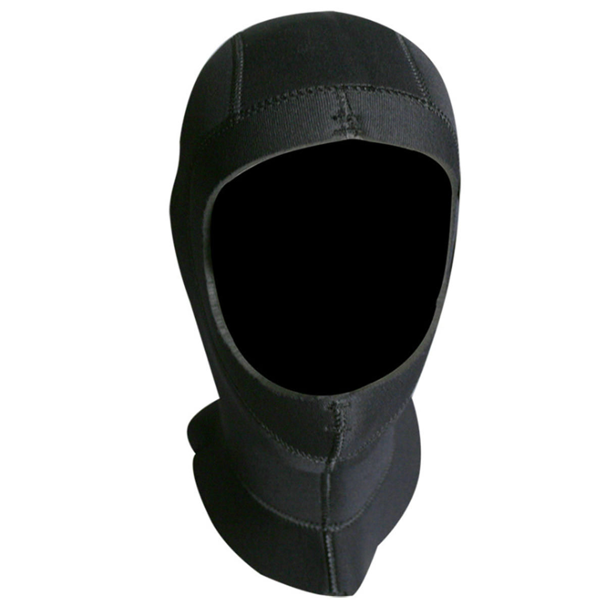 5mm Neoprene Head Wetsuit Hood Thermal Scuba Diving Cap Full Face Mask 