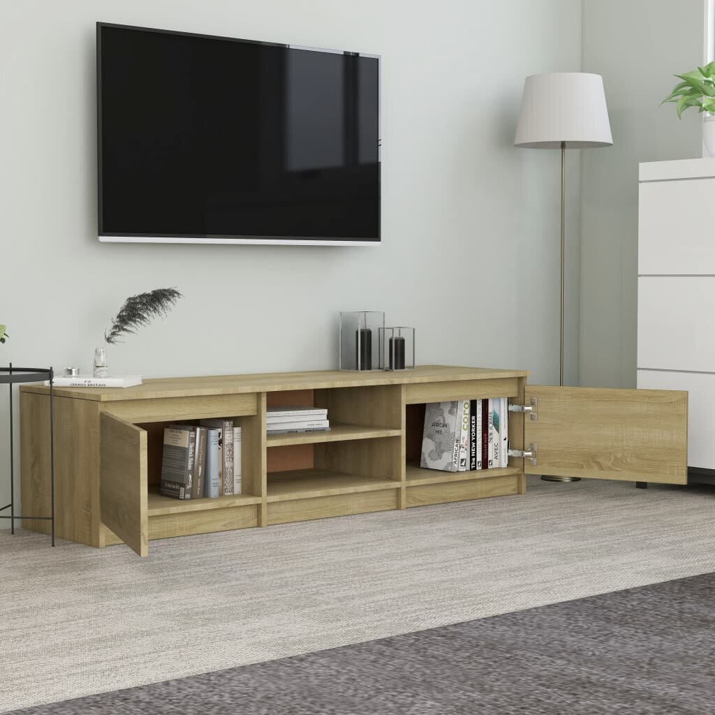 

TV Cabinet Sonoma Oak 55.1"x15.7"x13.9" Chipboard