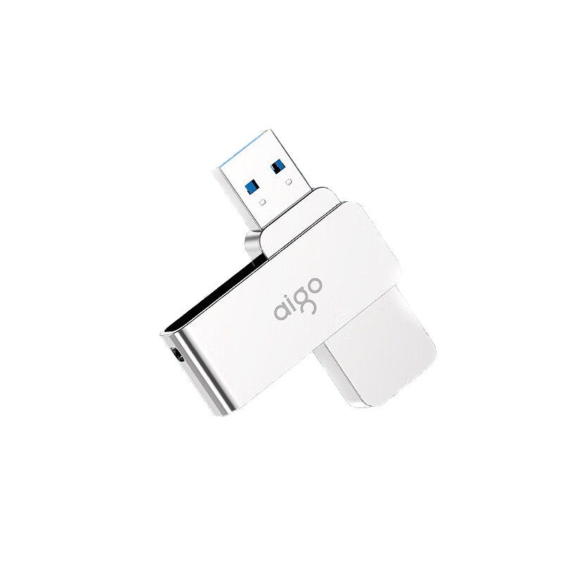 

Aigo U330 USB3.2 Metal Flash Drive 120MB/s Fast Transmission Speed 360° Rotation Strong Resistance 32GB 64GB 128GB 256GB