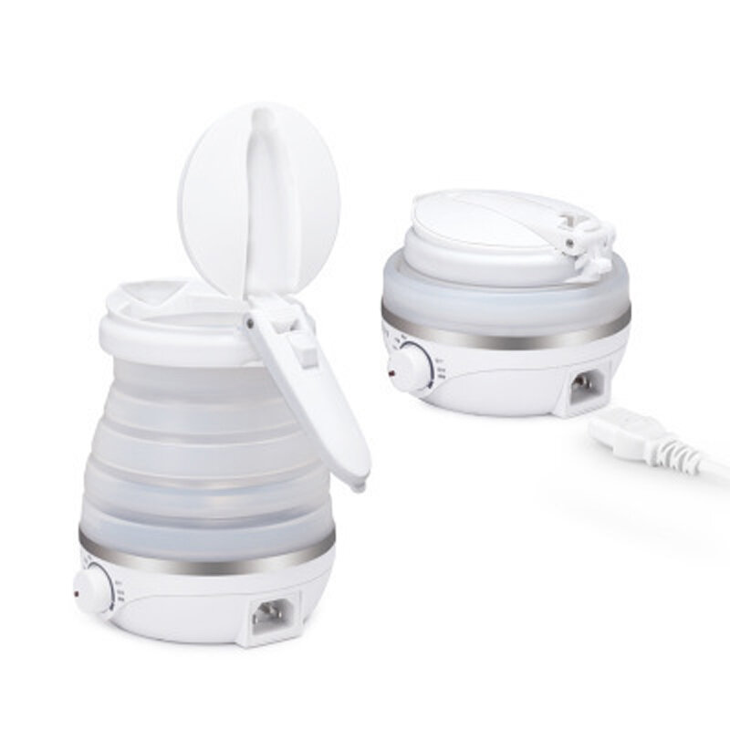 IPRee® 600ML Silikon-Klapp-Wasserkocher Tragbare Reise Dual Voltage 100-240V Powered Teekanne