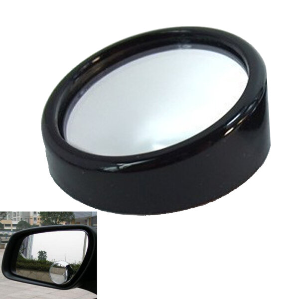 Two Small Raised Face Round 360 Degrees Mirror Rotatable Widen Sight