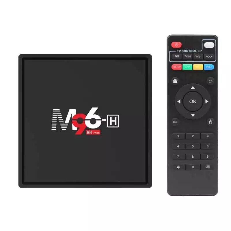 TRIPSKY M96-H H616 4GB RAM 32GB ROM Bluetooth 5G Wifi 4K HD Android 10.0 TV Box support H.265 VP9 Video Decoder