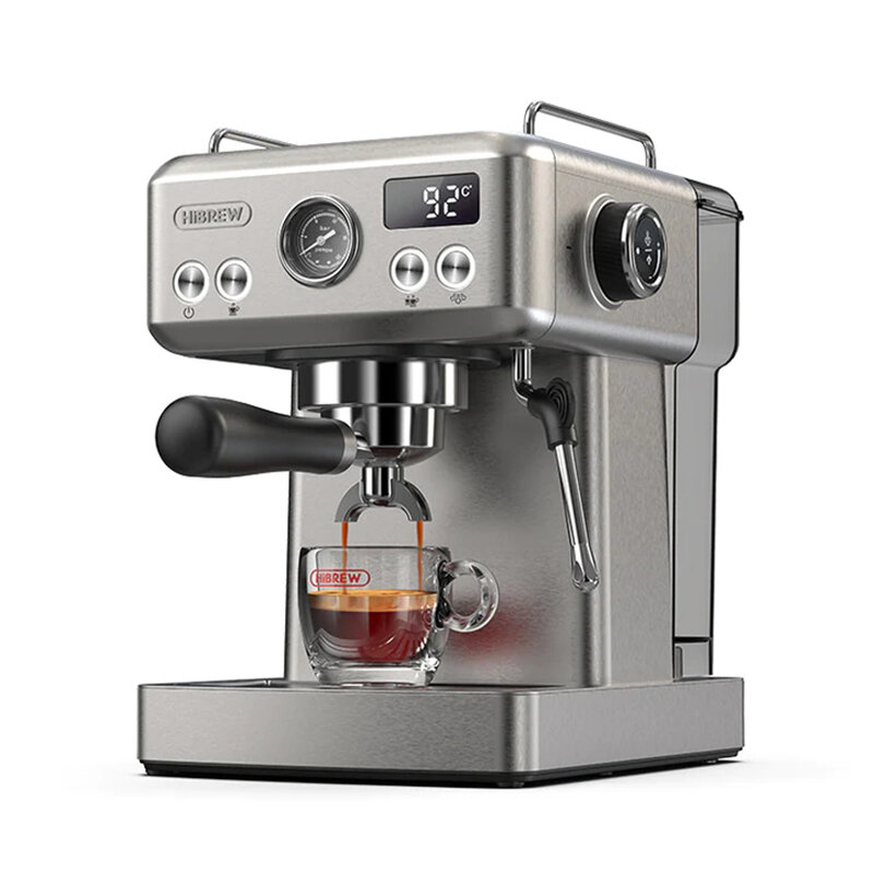 Στα 164,99€ από αποθήκη ευρώπης Geekbuying | HiBREW H10A Semi Automatic Espresso Coffee Machine ,19Bar, Cold/Hot Coffee Maker