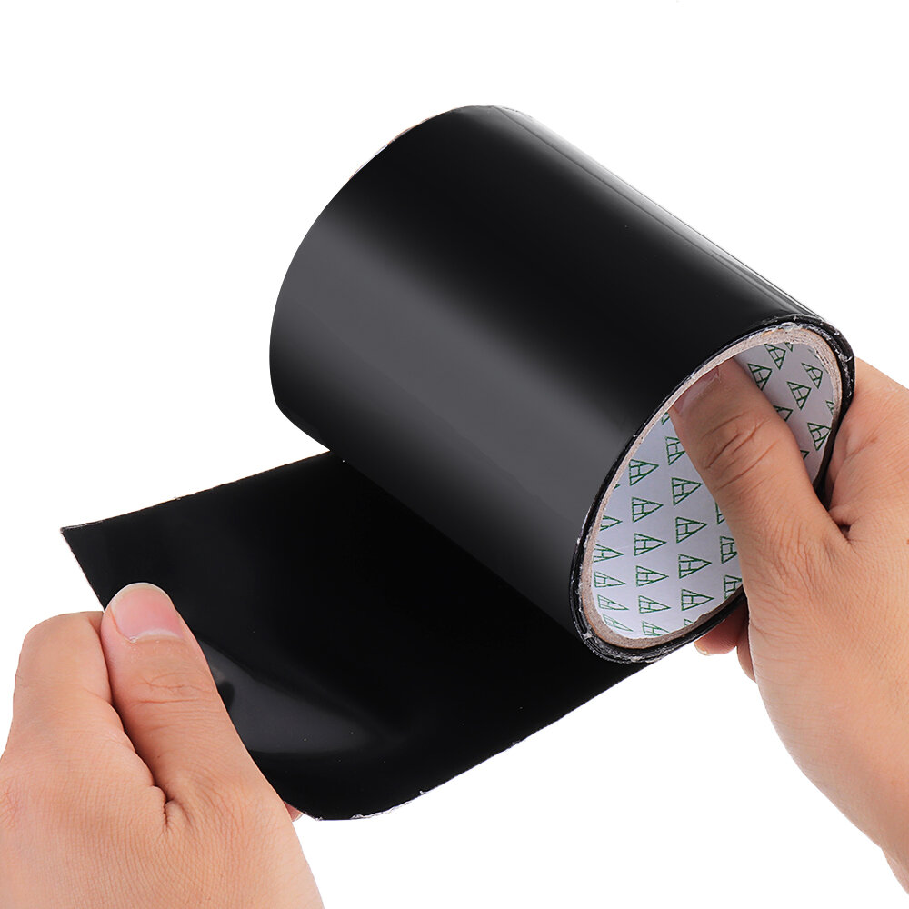 150x30cm PVC Black/White Super Fix Strong Waterproof Adhesive Tape Pipe Repair Tape Self Fixable Tap