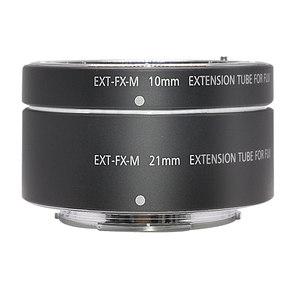 

Mcoplus EXT-FX 10mm 21mm TTL Auto Focus Macro Extension Tube Ring for Fujifilm FX Mount XT3 XT30 XT4 XT20 X-E3 X-A7 X-A5