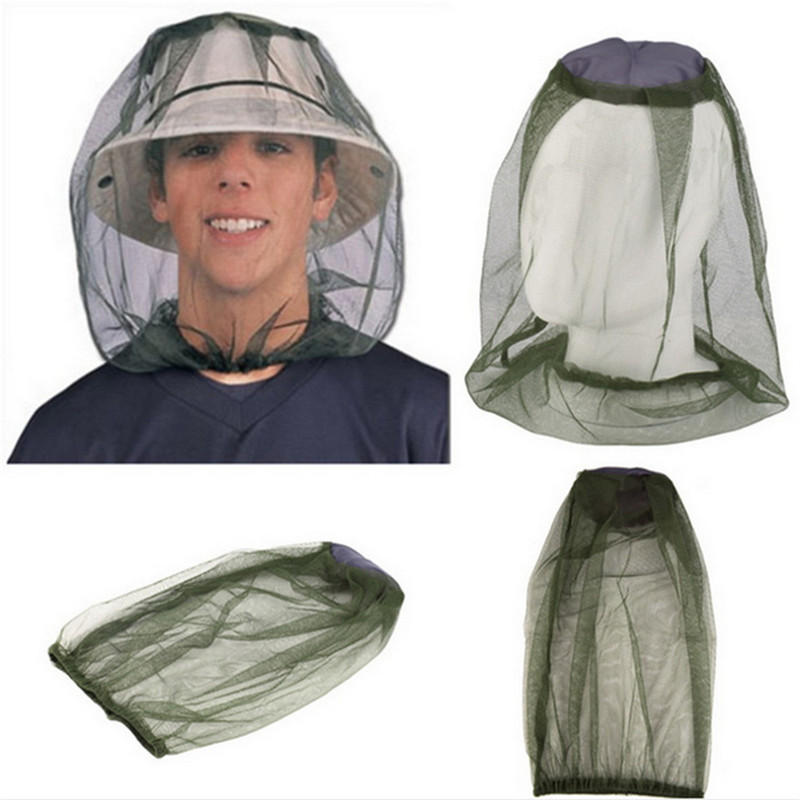Imkerei Head Net Mesh Gesicht Protector Moskito Cap Fly Bug Insekt Hut Outdoor Camping